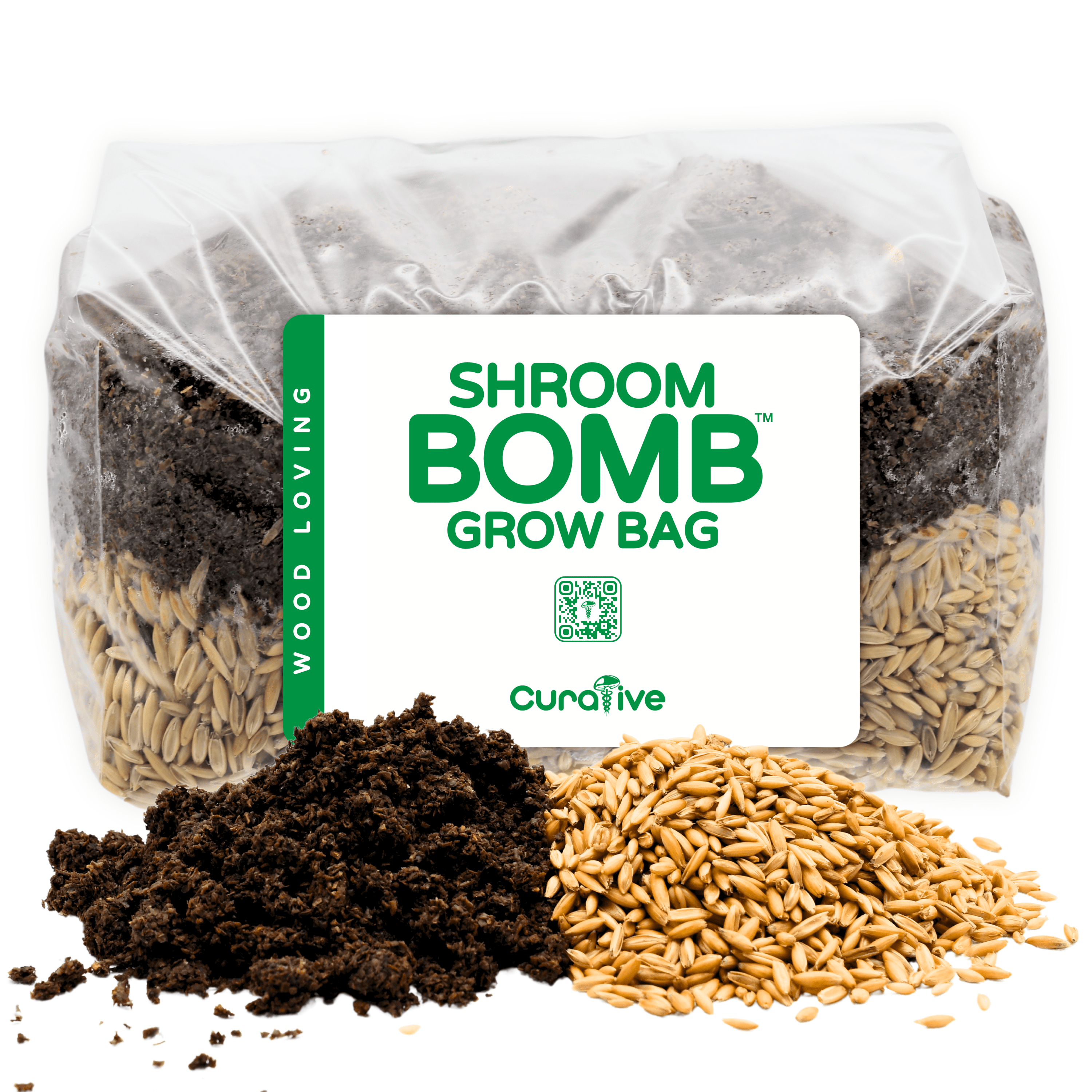 5 lbs wood loving mushroom grow bag